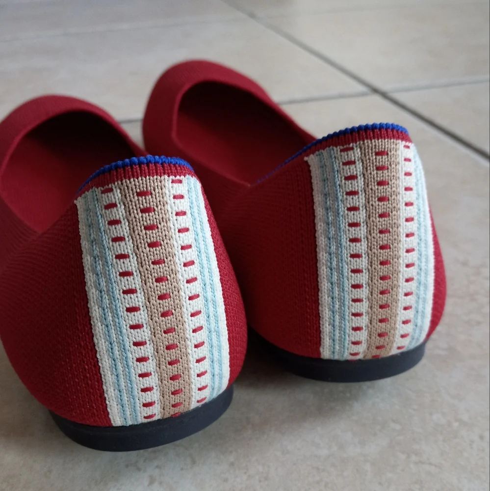 Rothy's The Square Cardinal Red 11US